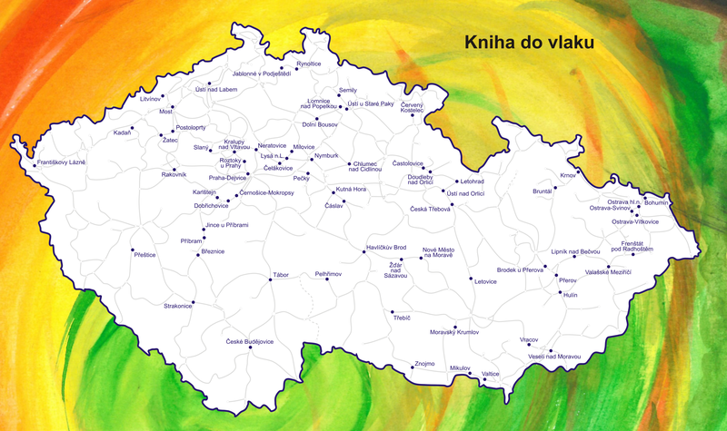 Mapa zapojených stanic