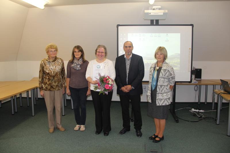 Zleva: Marcela Jánětová, Ivana Fučíková, Jana Francírková, Mgr. František Jura a RNDr. Jitka Holásková