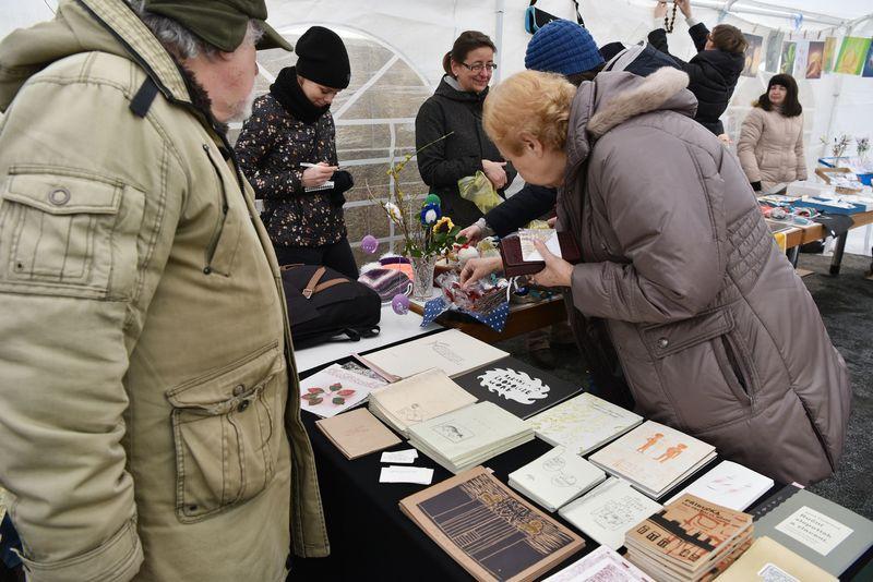 Knihy nakladatelství Bylo nebylo (foto: Eva Hodíková, Národní knihovna ČR)