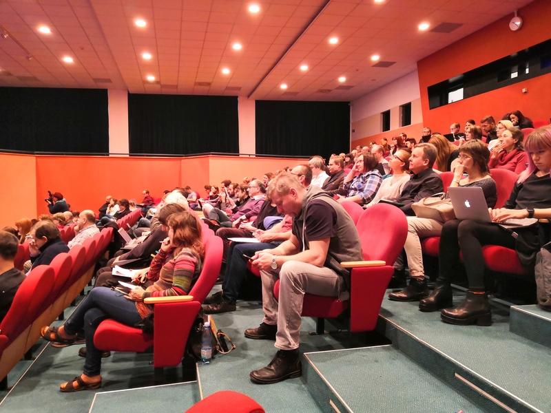 Pohled do konferenčního sálu (foto: Kristýna Ljubková, Národní knihovna ČR)